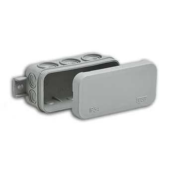 Коробка распределительная ОП 43х80х35мм IP54 10 вводов сер. Ruvinil 67091 Коробка распределительная ОП 43х80х35мм IP54 10 вводов сер. Ruvinil 67091